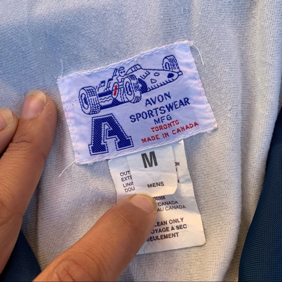 Vintage Avon Sportswear Bomber Jacket size M - Picture 4 of 5